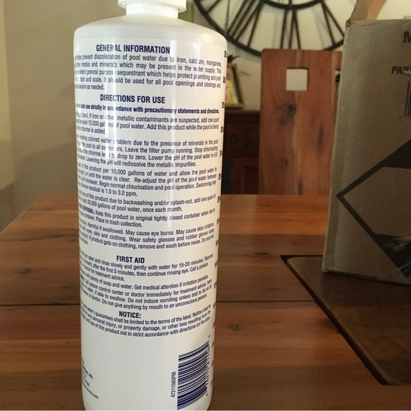 Pool Mate Metal Out Brand New 4 qts - Picture 3 of 3